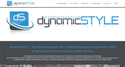 Desktop Screenshot of dynamicstyle.de
